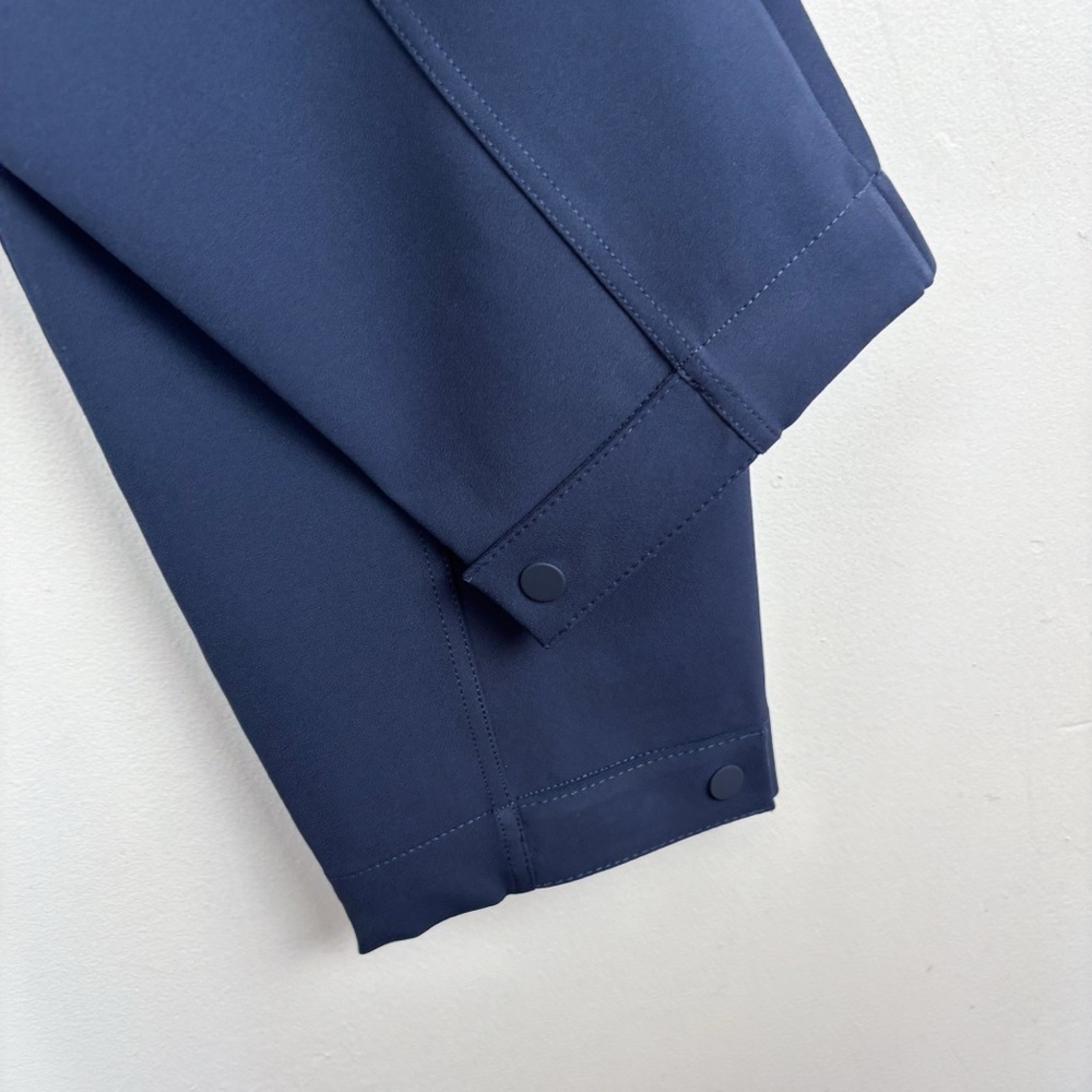 Athleta Endless High Rise Cargo Navy Blue Pants Sz 14 - Picture 8 of 11